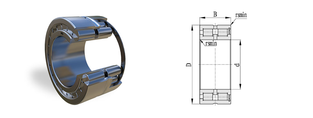 Full Complement Cylindrical Roller Bearings SL1850 Series