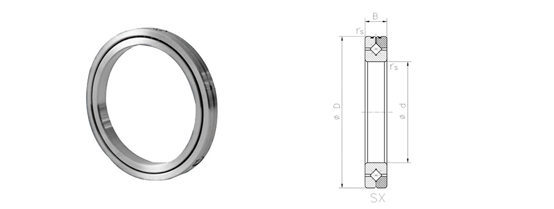 SX series cross roller bearing