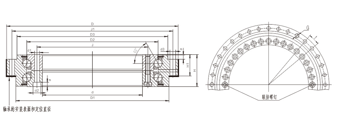 YRTM Rotary Table Bearings