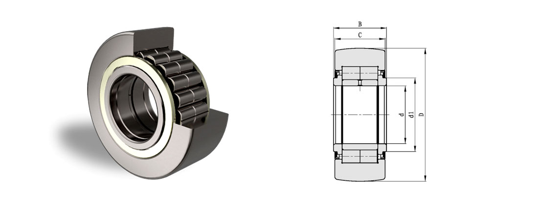 Yoke Type Track Rollers - NUTR Series