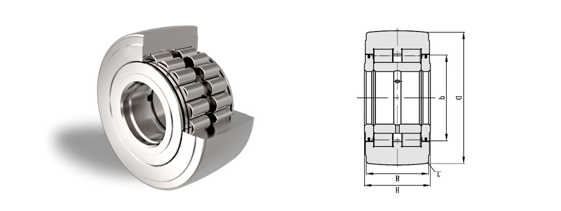 Yoke Type Track Rollers - RSU Series